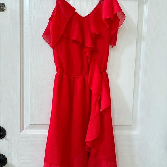 Women’s dress in stunning Crimson Red, size XS - Picture 2 of 3